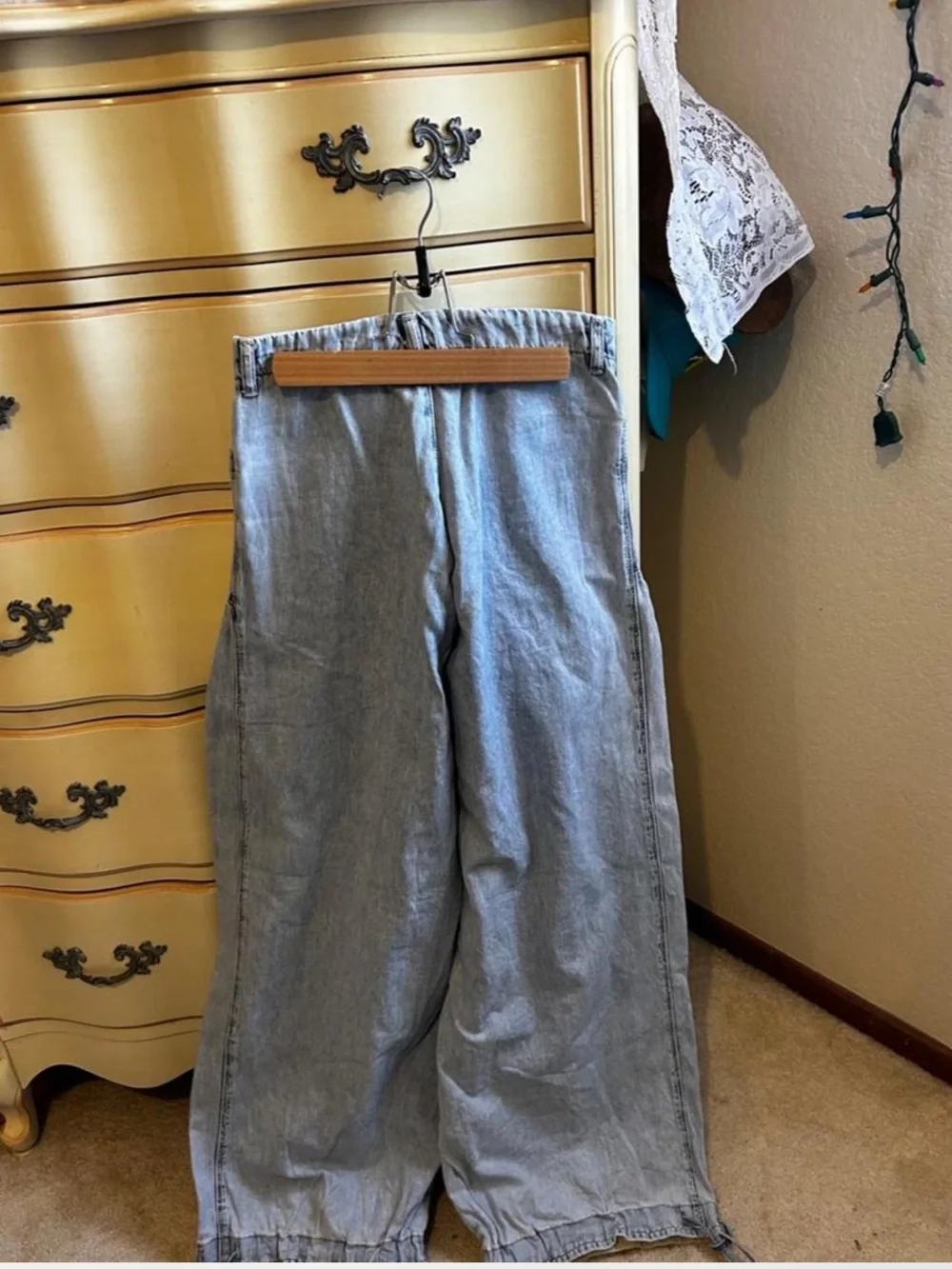 Free People Lotus Balloon Jeans